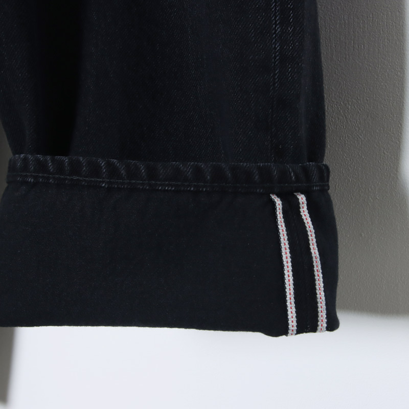 Graphpaper(����եڡ��ѡ�) Selvage Denim Two Tuck Tapered Pants -DARK FADE-
