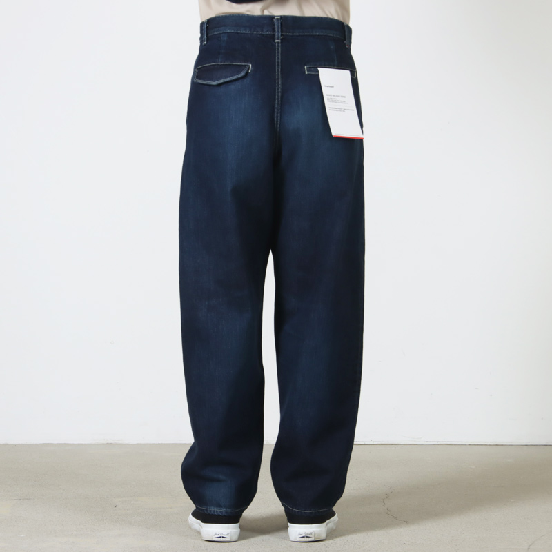 Graphpaper(����եڡ��ѡ�) Selvage Denim Two Tuck Tapered Pants -DARK FADE-