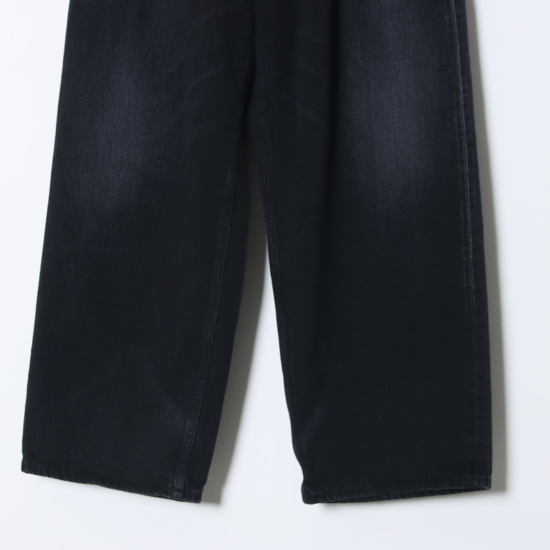 Graphpaper(����եڡ��ѡ�) Selvage Denim Two Tuck Pants -DARK FADE-