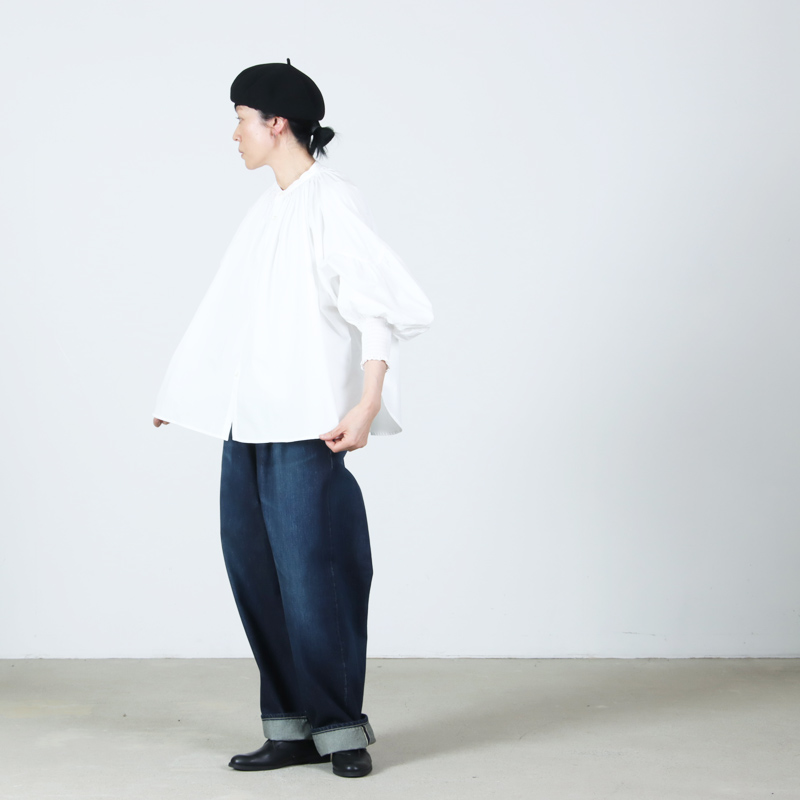 Graphpaper(����եڡ��ѡ�) Selvage Denim Two Tuck Pants -DARK FADE-