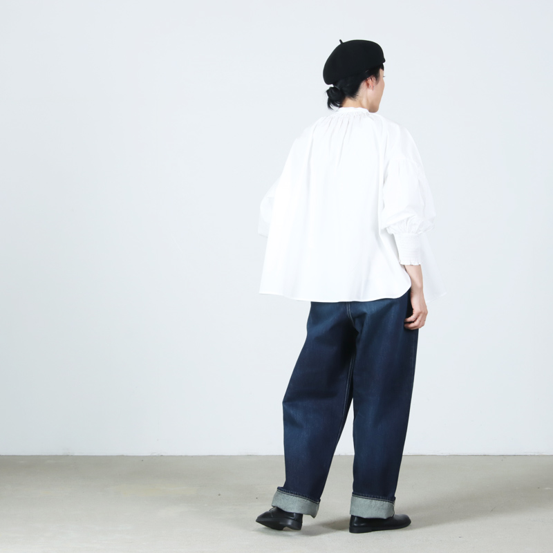 Graphpaper(����եڡ��ѡ�) Selvage Denim Two Tuck Pants -DARK FADE-