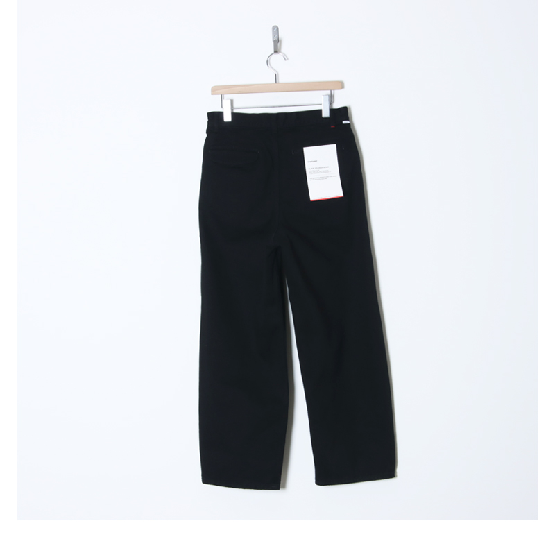 Graphpaper(����եڡ��ѡ�) Selvage Denim Two Tuck Pants �� INDIGO RIGID �� BLACK WASHED