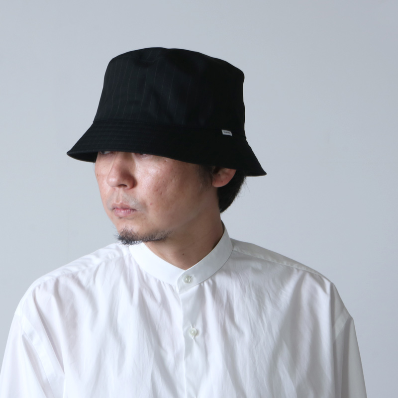 Graphpaper(եڡѡ) KIJIMA TAKAYUKI for Graphpaper Selvage Wool Bucket hat