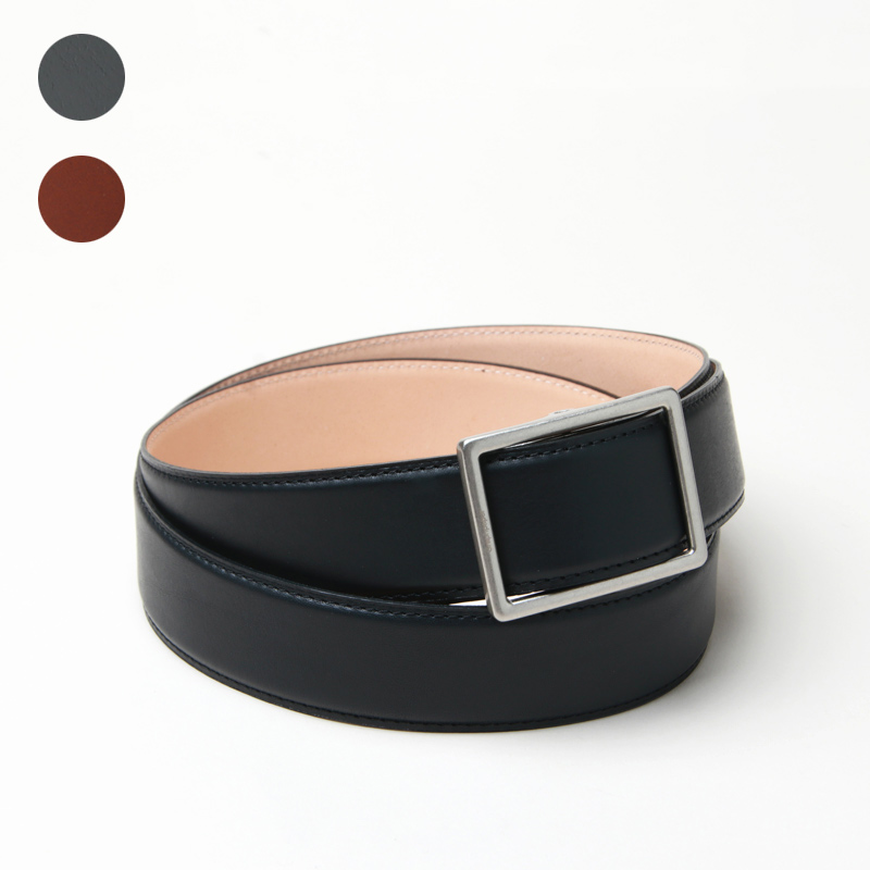 Graphpaper (եڡѡ) Holeless Leather Classic Belt / ۡ쥹쥶饷å٥