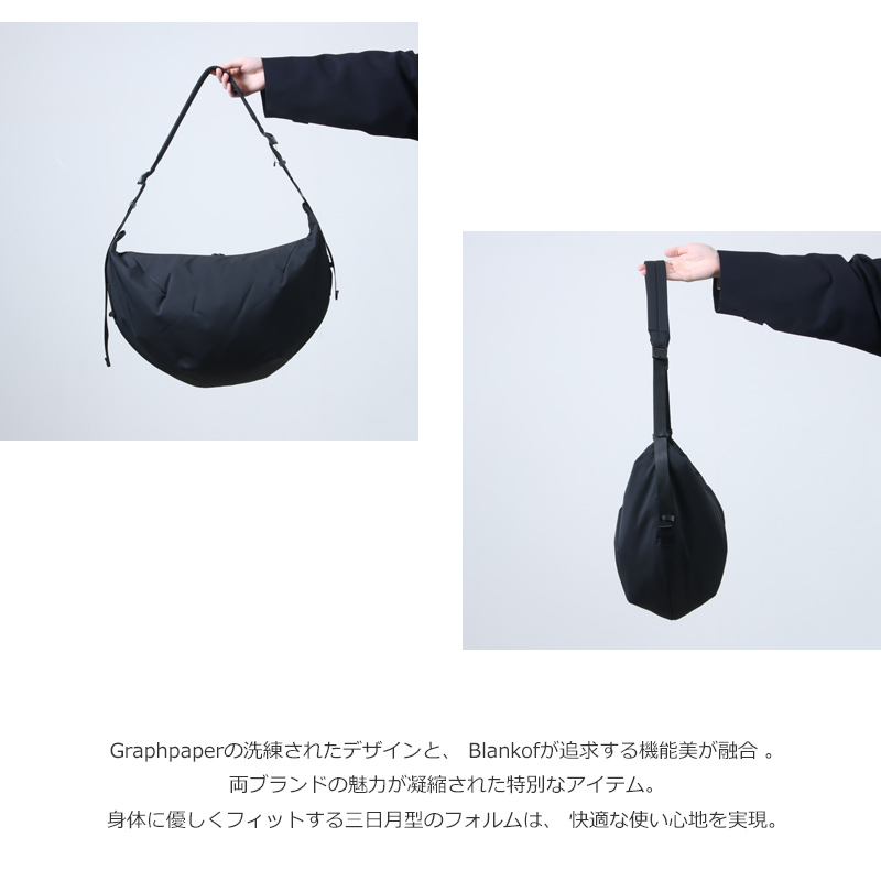 Graphpaper(եڡѡ) Blankof for GP Large Crescent Bag