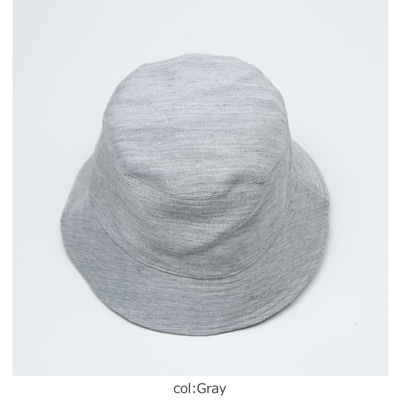 Graphpaper(����եڡ��ѡ�) Linen Cupro Back Satin Bucket Hat