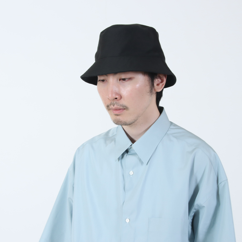 Graphpaper(����եڡ��ѡ�) Linen Cupro Back Satin Bucket Hat