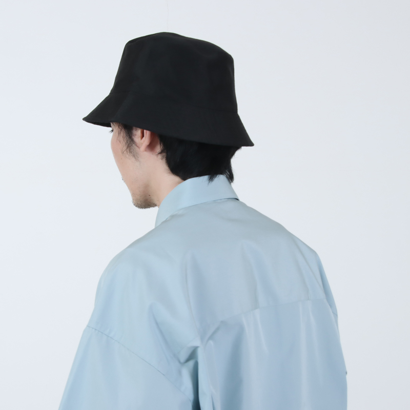 Graphpaper(����եڡ��ѡ�) Linen Cupro Back Satin Bucket Hat