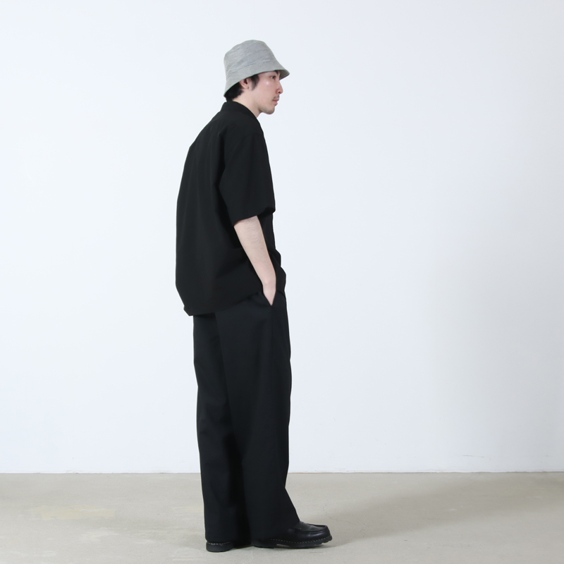 Graphpaper(����եڡ��ѡ�) Linen Cupro Back Satin Bucket Hat