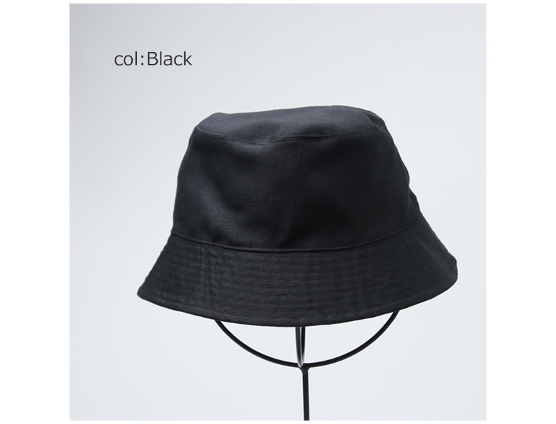 Graphpaper(����եڡ��ѡ�) Linen Cupro Back Satin Bucket Hat