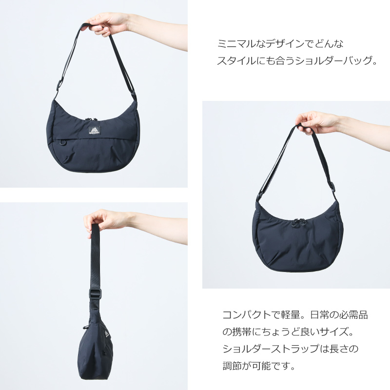 GREGORY(쥴꡼) SUSZY HALFMOON SHOULDER S