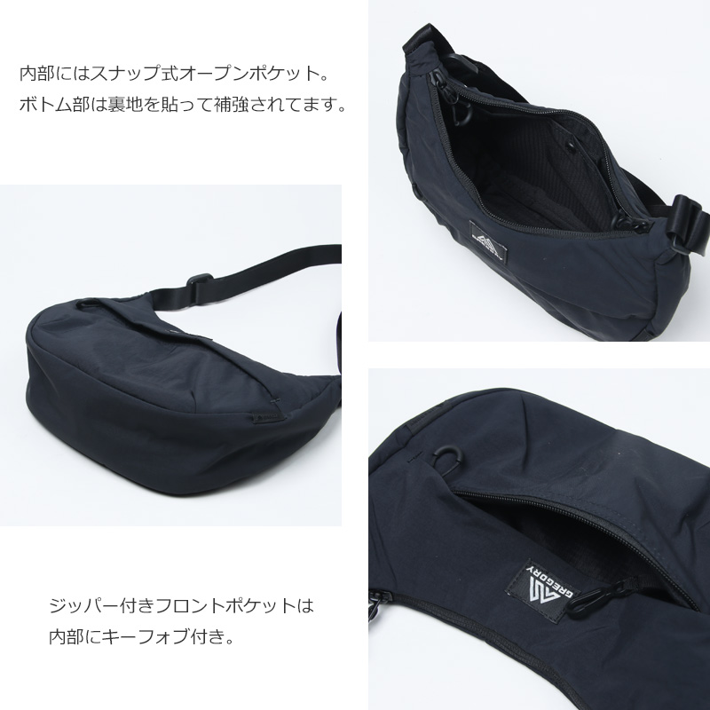 GREGORY(쥴꡼) SUSZY HALFMOON SHOULDER S