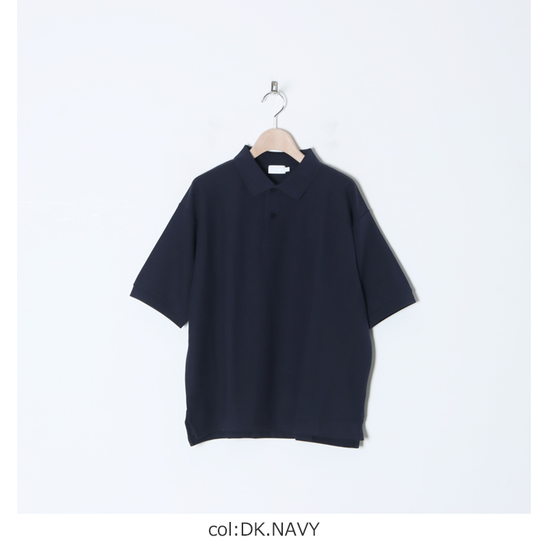 handvaerk (ハンドバーク) PIQUE S/S POLO SHIRT WOMEN / ピケショート