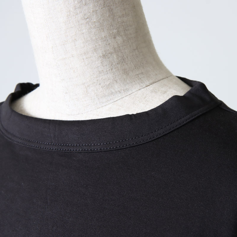 handvaerk(ϥɥС) 60/2 BOTTLE NECK L/S T-SHIRT