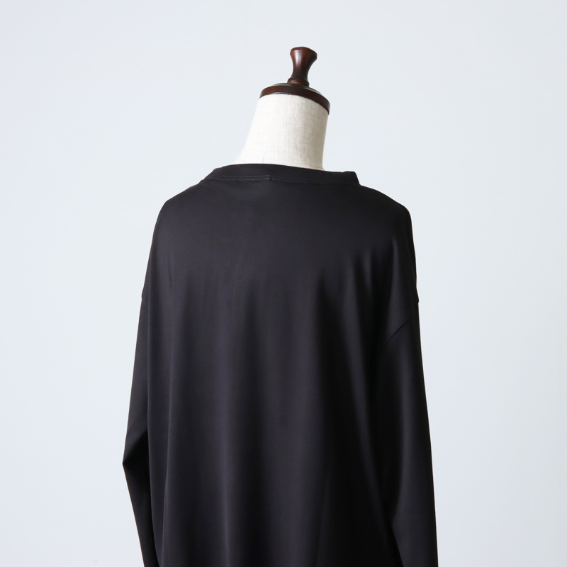 handvaerk(ϥɥС) 60/2 BOTTLE NECK L/S T-SHIRT