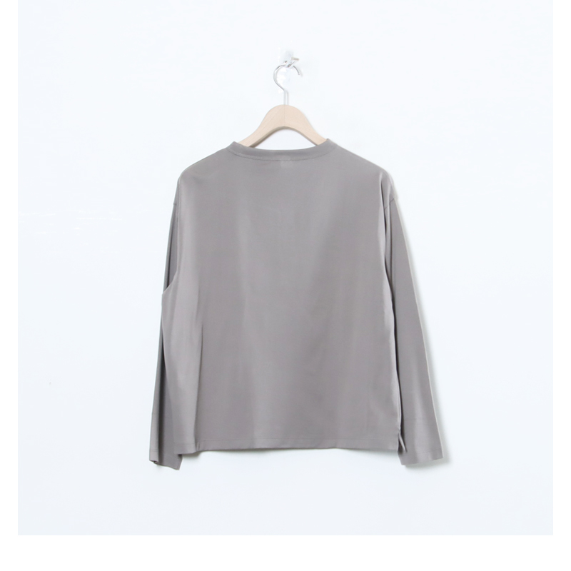 handvaerk(ϥɥС) #6116_60/2 BOTTLE NECK L/S T-SHIRT