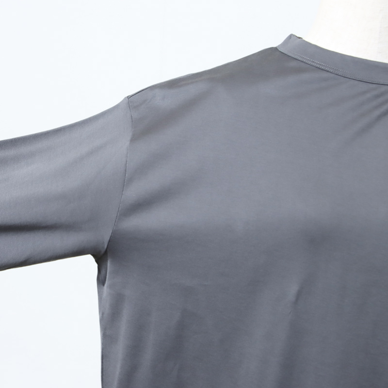 handvaerk(ϥɥС) #6116_60/2 BOTTLE NECK L/S T-SHIRT