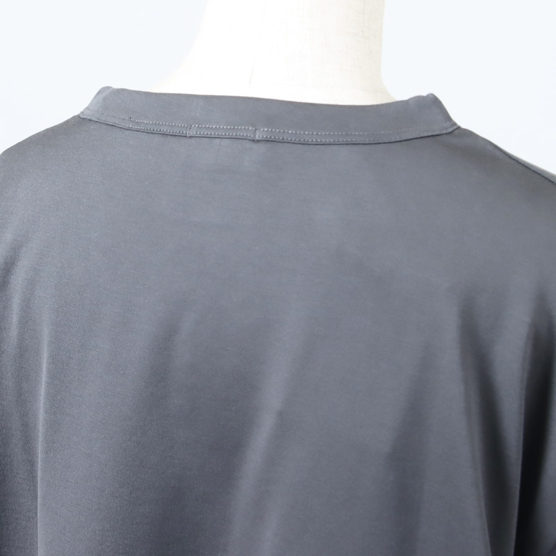 handvaerk(ϥɥС) #6116_60/2 BOTTLE NECK L/S T-SHIRT