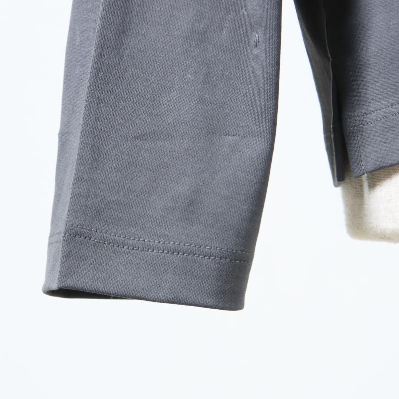 handvaerk(ϥɥС) #6116_60/2 BOTTLE NECK L/S T-SHIRT