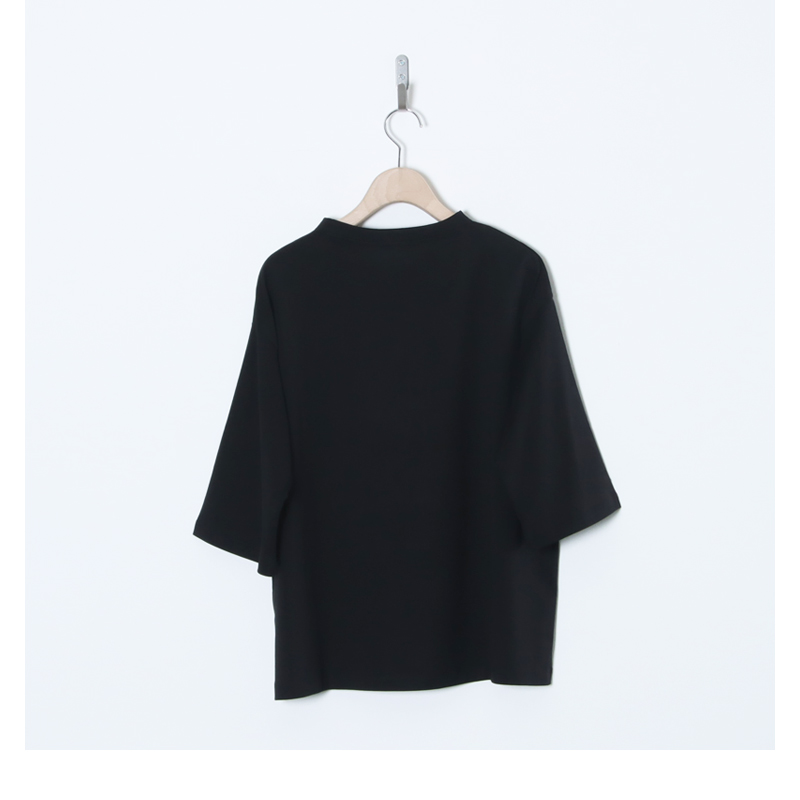 handvaerk(�ϥ�ɥС���) 60/2 BOTTLE NECK 3/4 SLEEVE T-SHIRT