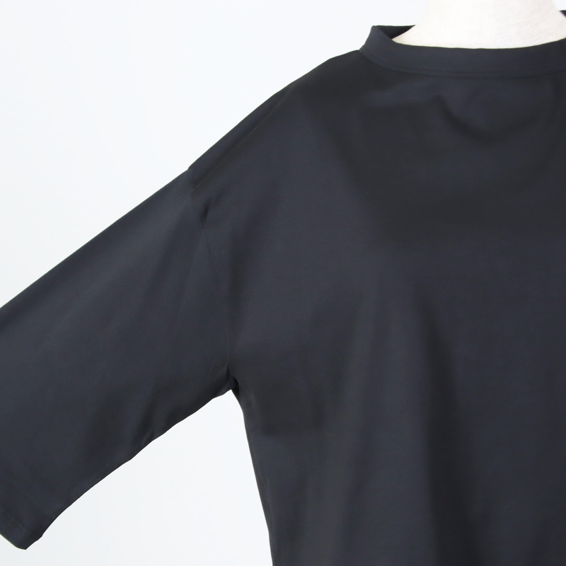 handvaerk(�ϥ�ɥС���) 60/2 BOTTLE NECK 3/4 SLEEVE T-SHIRT