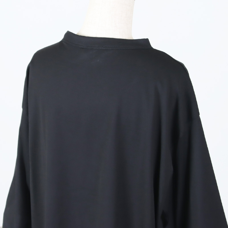 handvaerk(�ϥ�ɥС���) 60/2 BOTTLE NECK 3/4 SLEEVE T-SHIRT