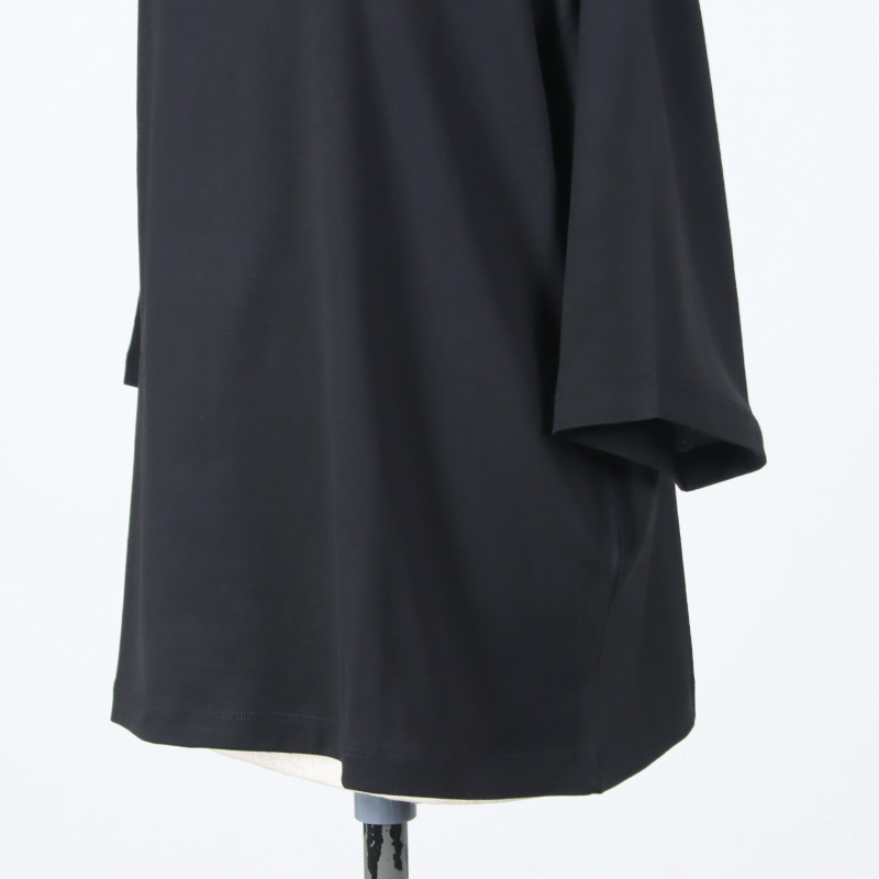 handvaerk(�ϥ�ɥС���) 60/2 BOTTLE NECK 3/4 SLEEVE T-SHIRT