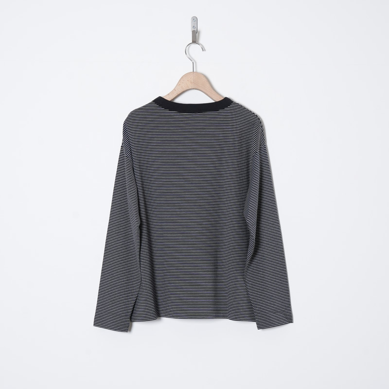 handvaerk(�ϥ�ɥС���) #6116_60/2 BOTTLE NECK L/S T-SHIRT