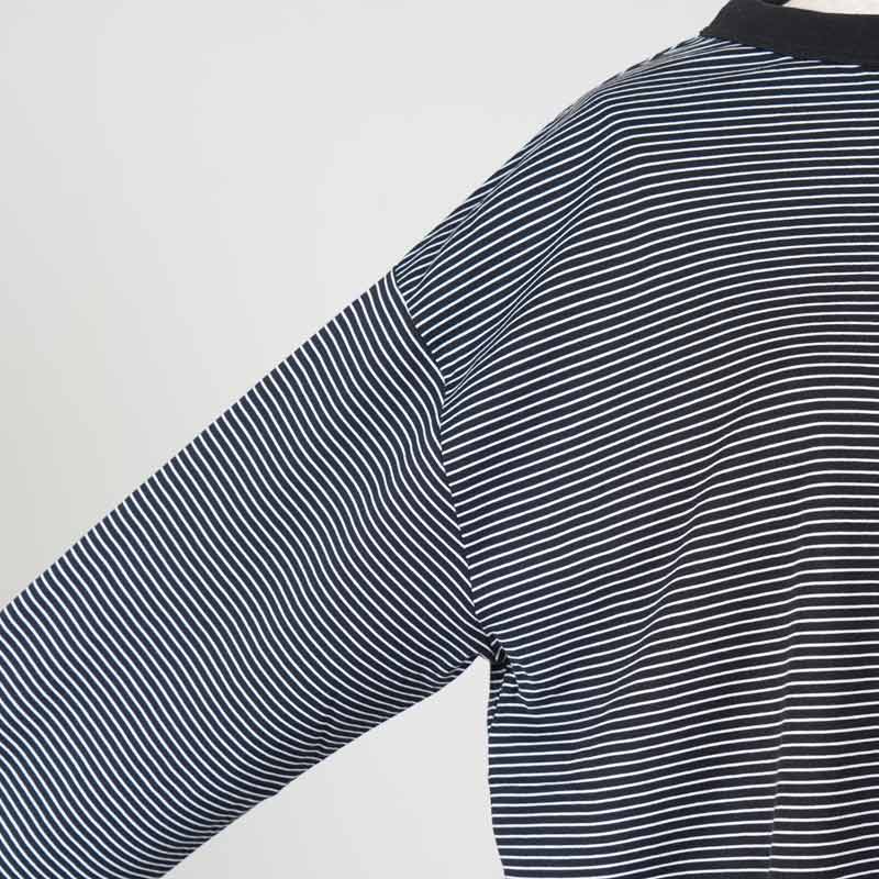 handvaerk(�ϥ�ɥС���) #6116_60/2 BOTTLE NECK L/S T-SHIRT