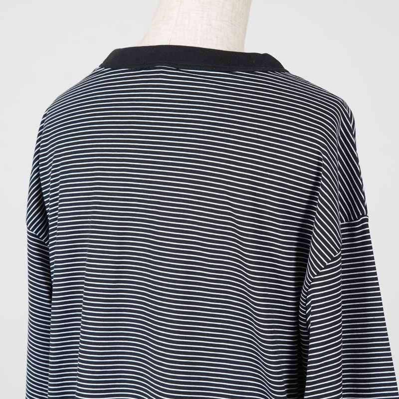 handvaerk(�ϥ�ɥС���) #6116_60/2 BOTTLE NECK L/S T-SHIRT