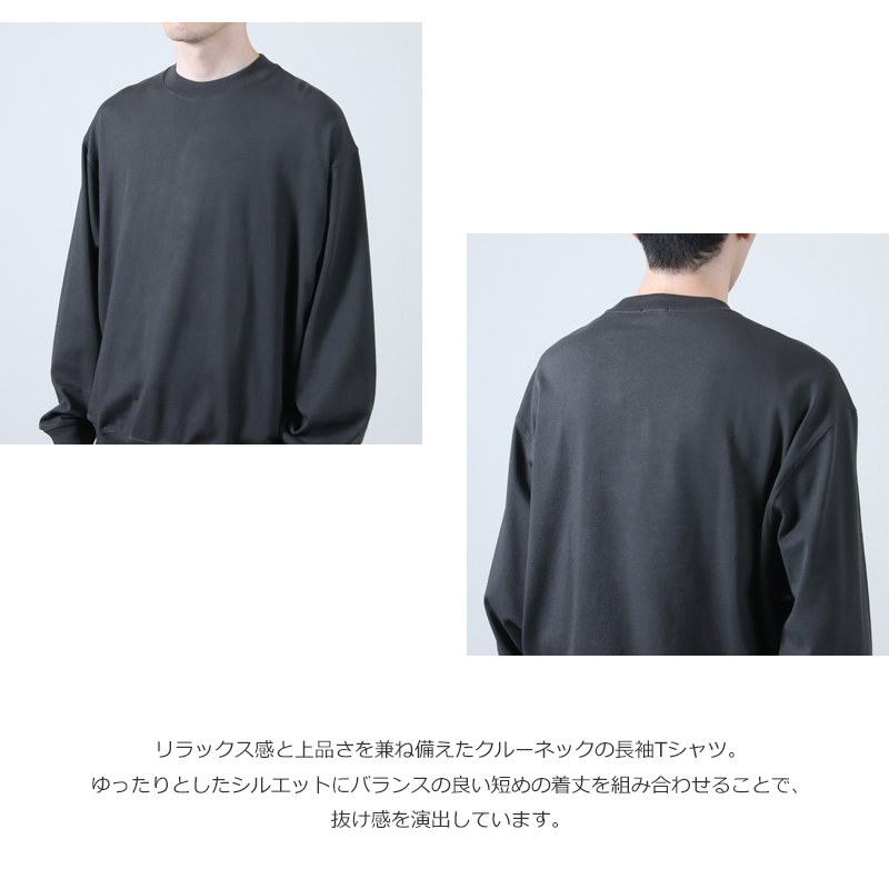 handvaerk(ϥɥС) CREW NECK L/S T-SHIRT