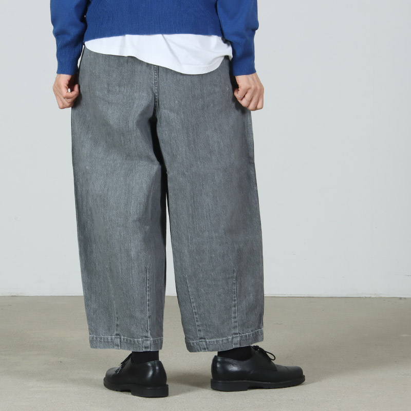 HARVESTY(ϡ٥ƥ) ѥ ʥ륨å 10oz BLACK DENIM FADE