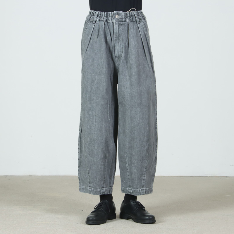 HARVESTY(ϡ٥ƥ) ѥ ʥ륨å 10oz BLACK DENIM FADE