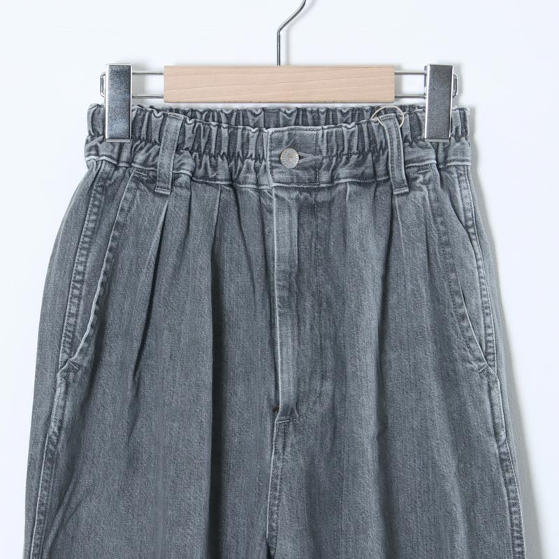 HARVESTY(ϡ٥ƥ) ѥ ʥ륨å 10oz BLACK DENIM FADE