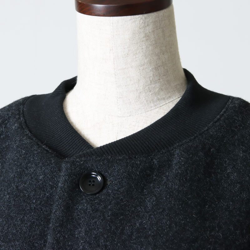 have a good day(ϥ֥åɥǥ) Rib collar wool coat
