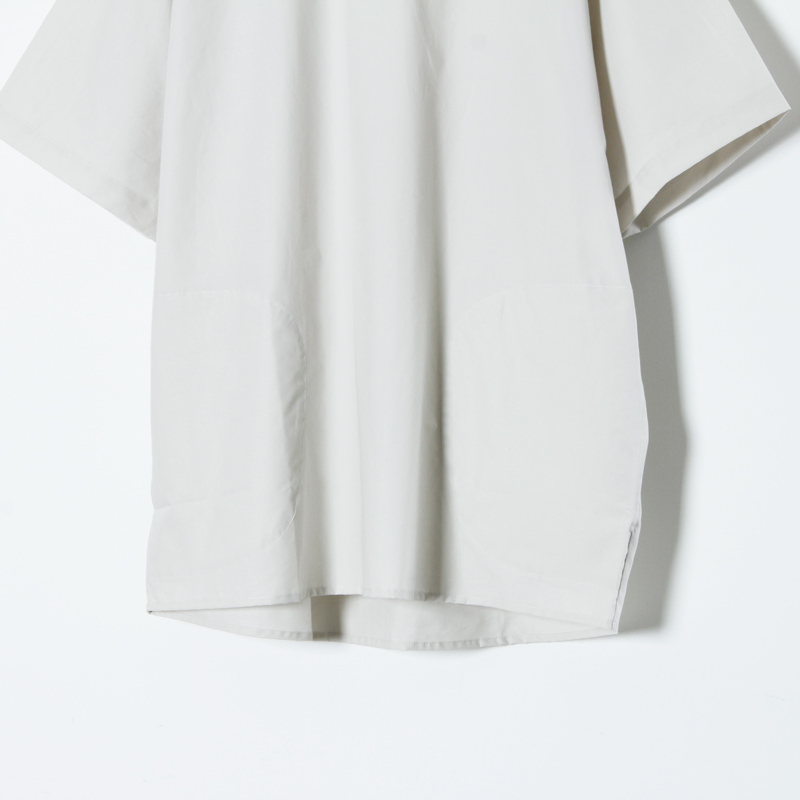 have a good day / S/S LINEN SHIRT - NV/M