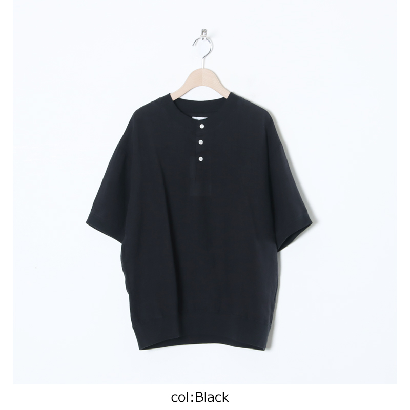 have a good day(ϥ֥åɥǥ) Linen henly s/s tee