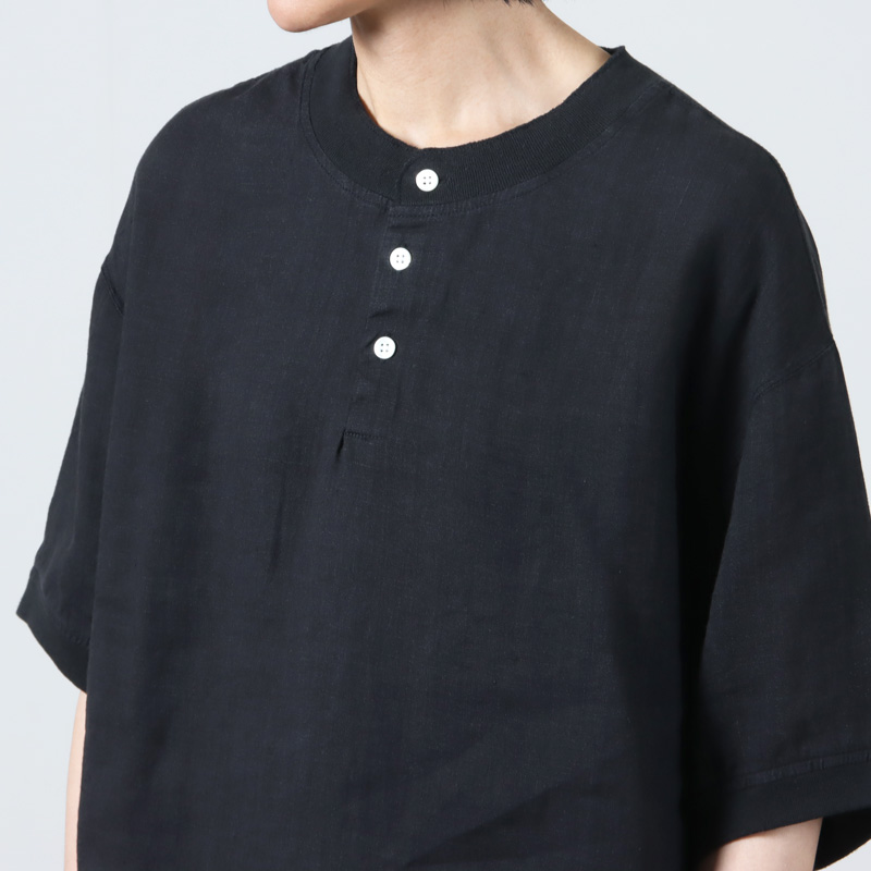 have a good day(ϥ֥åɥǥ) Linen henly s/s tee