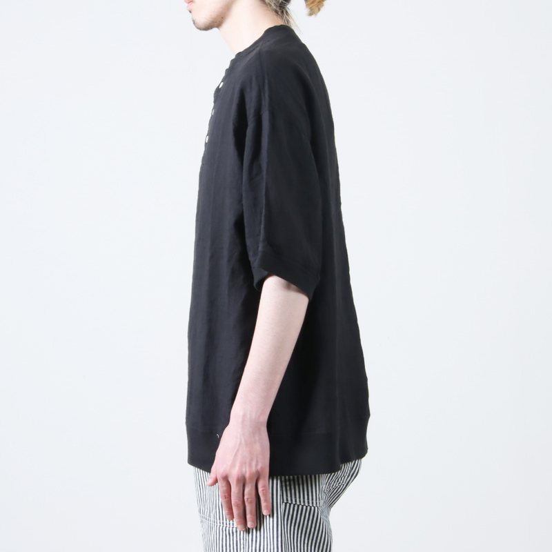 have a good day(ϥ֥åɥǥ) Linen henly s/s tee