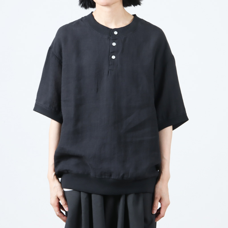 have a good day(ϥ֥åɥǥ) Linen henly s/s tee