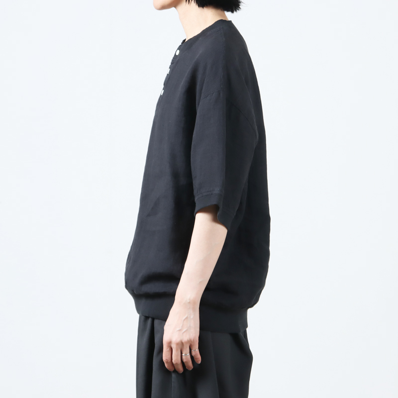 have a good day(ϥ֥åɥǥ) Linen henly s/s tee