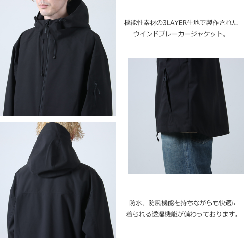 HAVE OFF DUTY(ϥ֥֥ǥ塼ƥ) 3LAYER WIND BREAKER JACKET