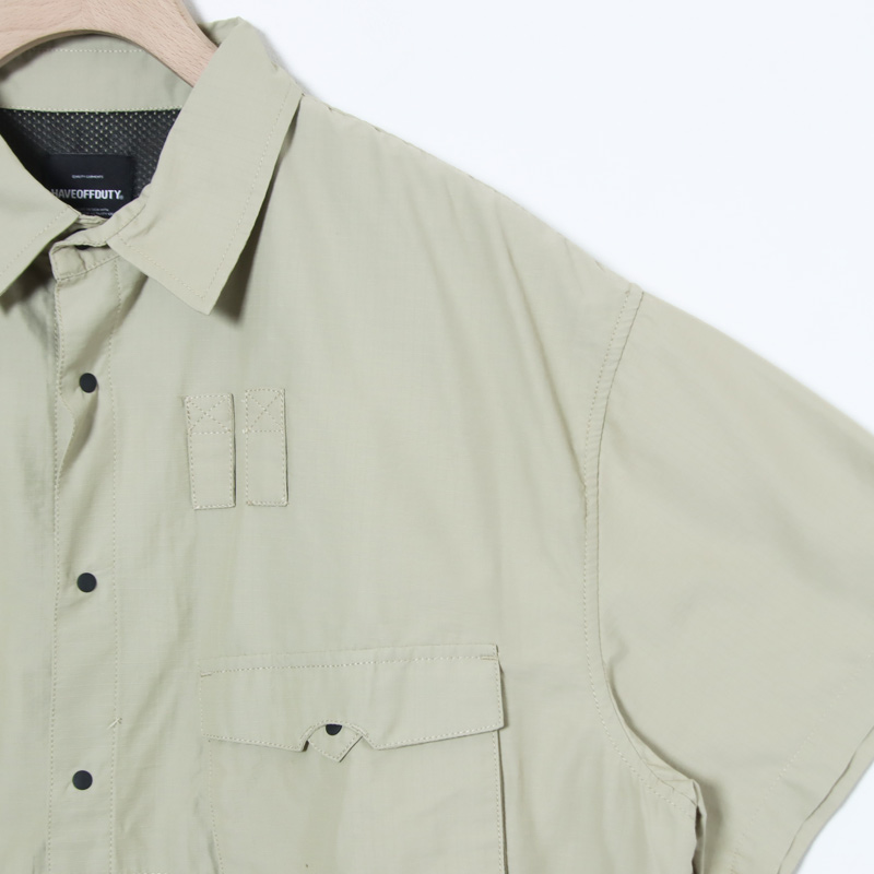 HAVE OFF DUTY(�ϥ֥��֥ǥ塼�ƥ�) RIPSTOP HIKER HALF SLEEVE SHIRTS