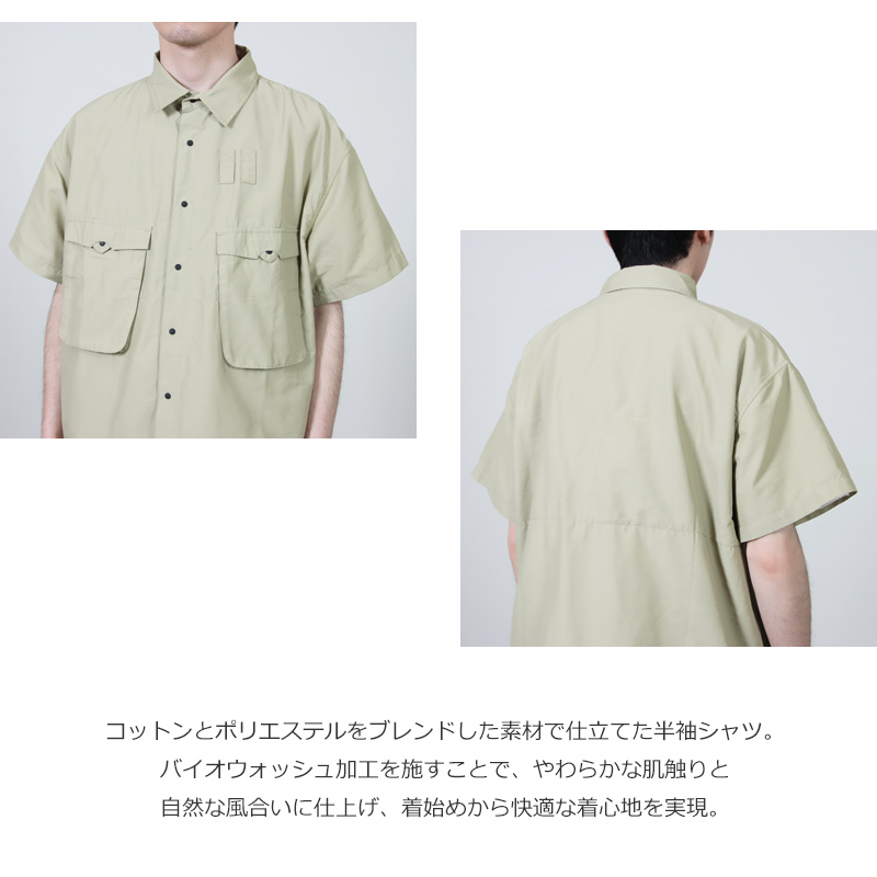 HAVE OFF DUTY(�ϥ֥��֥ǥ塼�ƥ�) RIPSTOP HIKER HALF SLEEVE SHIRTS