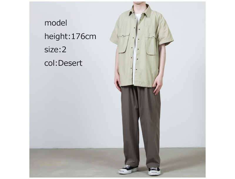 HAVE OFF DUTY(�ϥ֥��֥ǥ塼�ƥ�) RIPSTOP HIKER HALF SLEEVE SHIRTS