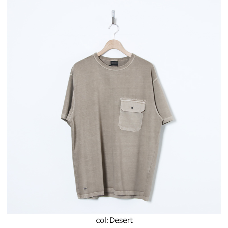 HAVE OFF DUTY(�ϥ֥��֥ǥ塼�ƥ�) DYED POCKET HALF SLEEVE TEE