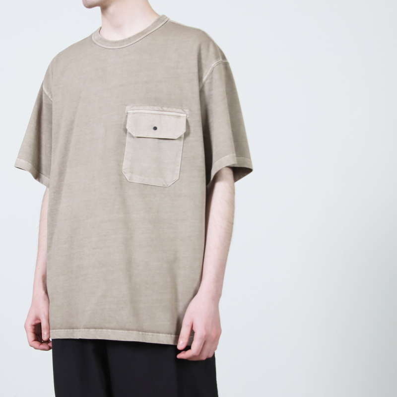 HAVE OFF DUTY(�ϥ֥��֥ǥ塼�ƥ�) DYED POCKET HALF SLEEVE TEE