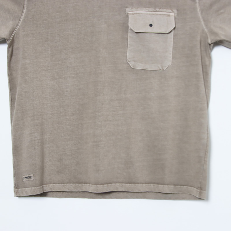 HAVE OFF DUTY(�ϥ֥��֥ǥ塼�ƥ�) DYED POCKET HALF SLEEVE TEE