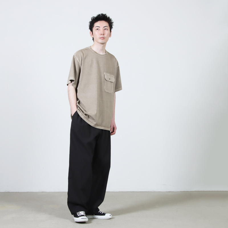 HAVE OFF DUTY(�ϥ֥��֥ǥ塼�ƥ�) DYED POCKET HALF SLEEVE TEE