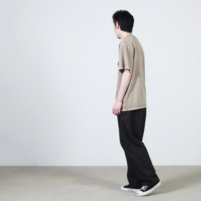 HAVE OFF DUTY(�ϥ֥��֥ǥ塼�ƥ�) DYED POCKET HALF SLEEVE TEE